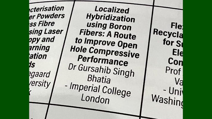 Highlight of the ICCM24 Programme