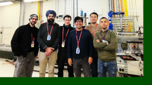 Gustavo and the Team at Diamond Light Source