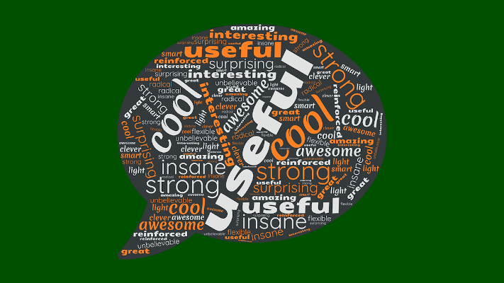 Wordcloud from quotes from the outreach activity
